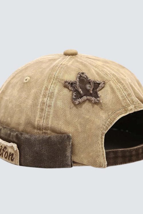 Washed Star Cap