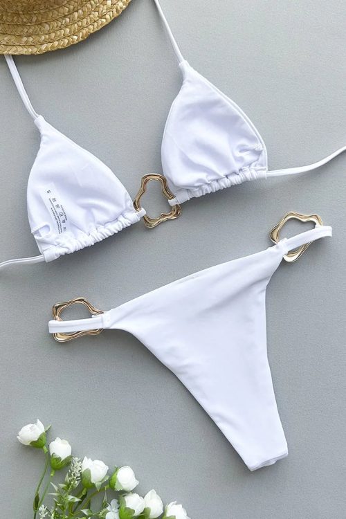 White Bikini Set