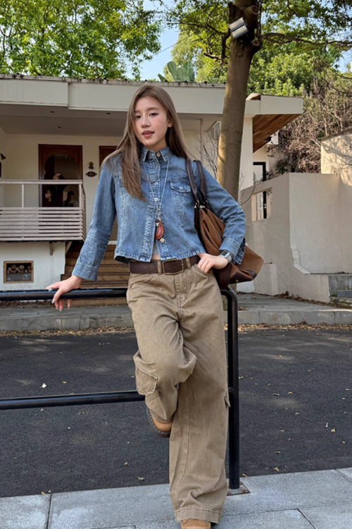 Wide Leg Casual Pants