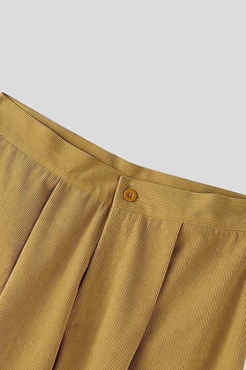 Wide Leg Corduroy Pants