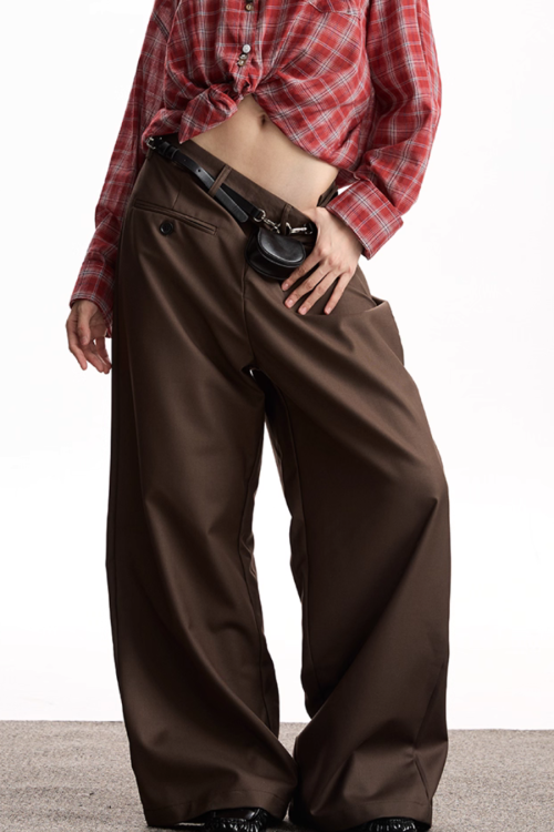 Wide Slacks Pants
