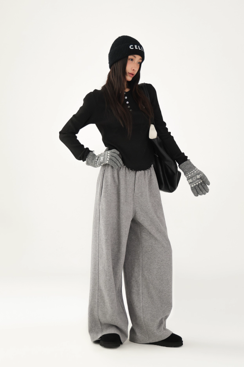 Wide Sweatpants