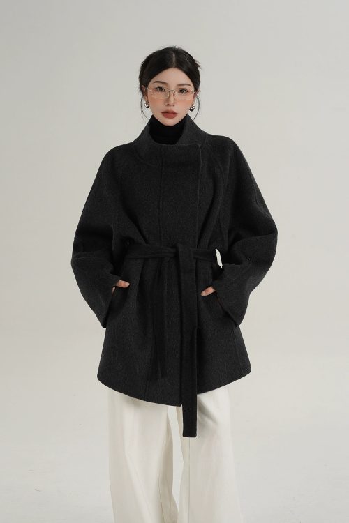 Wool Mid-Length Coat