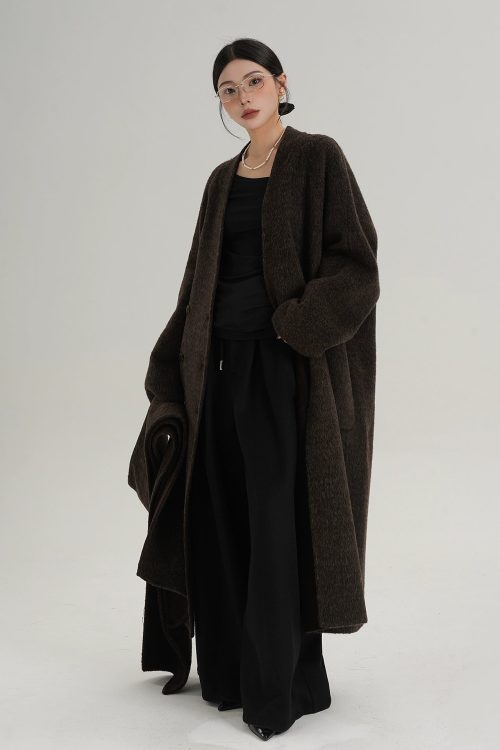 Wool Wide Pants