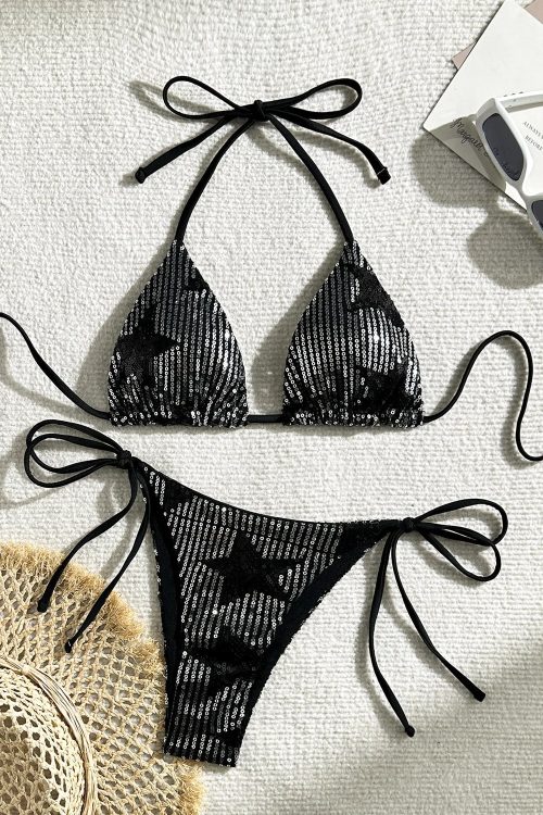 Y2K Star Bikini Set