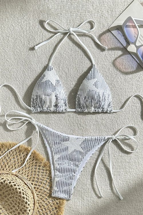 Y2K Star Bikini Set