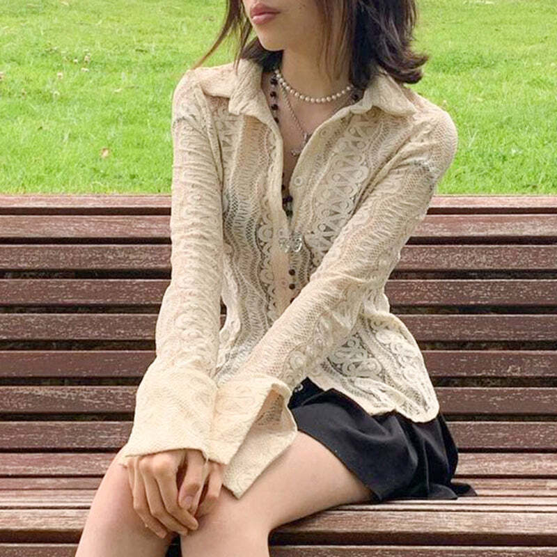 Lace Fairy Core Top Lace Fairy Core Top