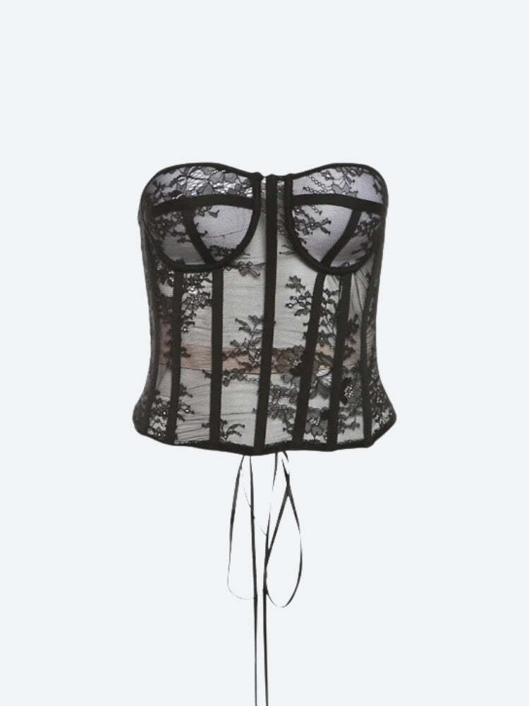 Lace Corset Top Lace Corset Top