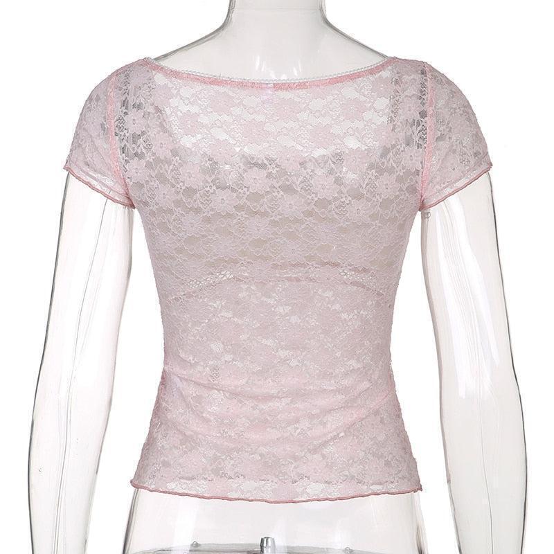 Coquette Lace Detailed Top Coquette Lace Detailed Top