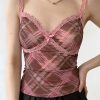 elegant-pink-plaid-lace-cami-top-1