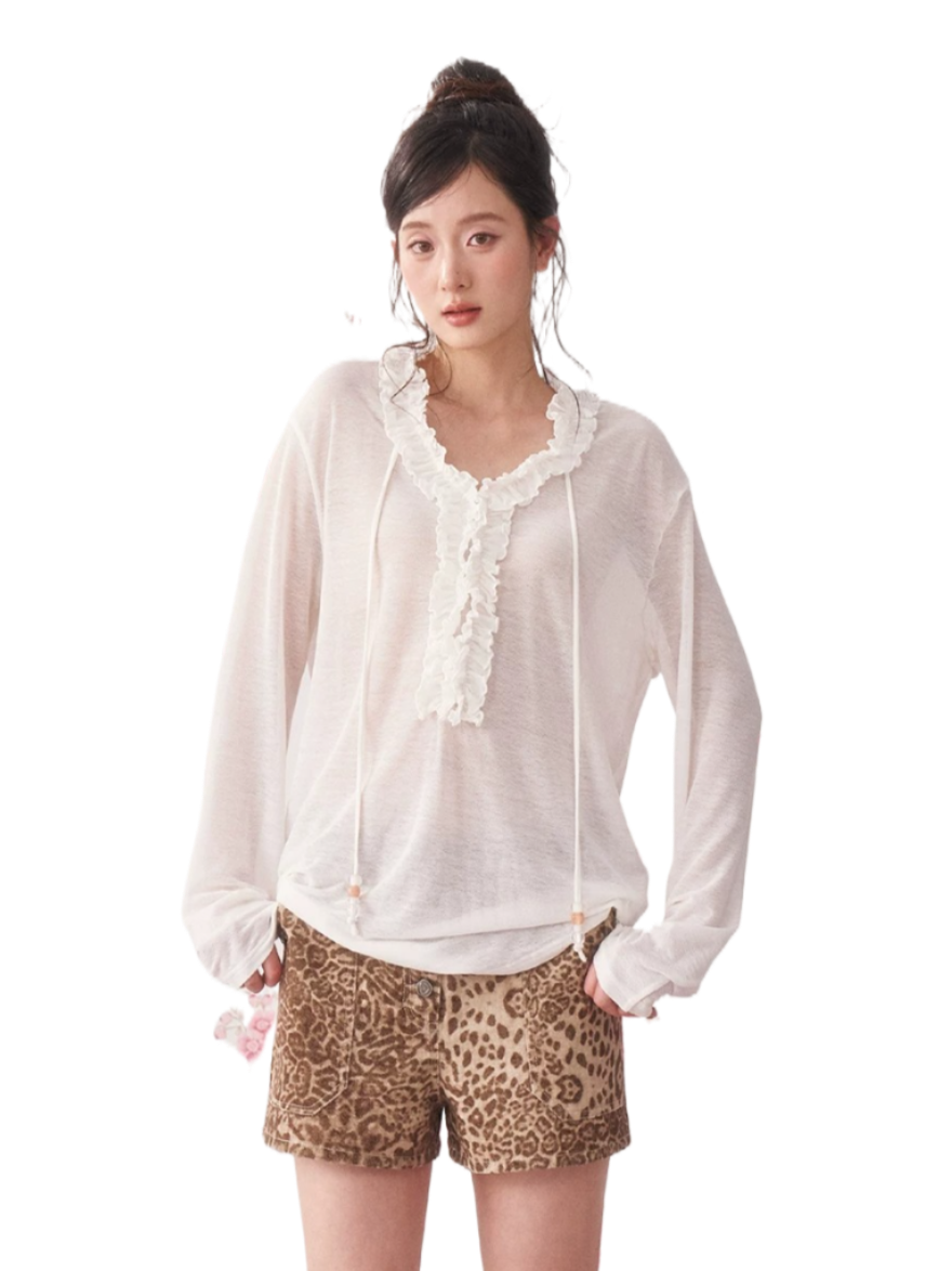 ruffle-drawstring-sheer-knit-sun-protective-long-sleeve-top-1 ruffle-drawstring-sheer-knit-sun-protective-long-sleeve-top-1