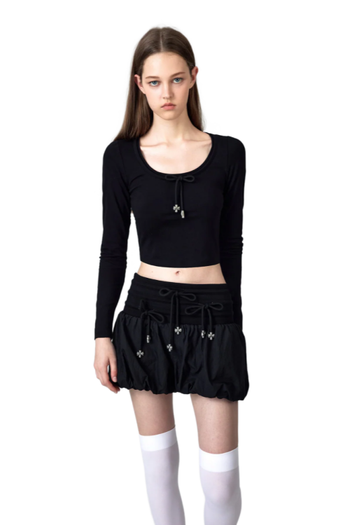 yj1ngzyzj-bow-low-cut-long-sleeved-top-3