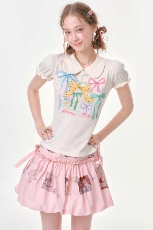 white-puff-sleeve-bow-print-t-shirt-6