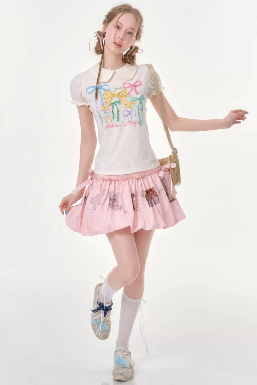 white-puff-sleeve-bow-print-t-shirt-10