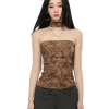 floral-mesh-choker-neck-strapless-top-1