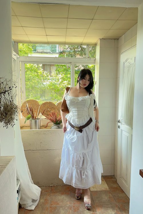 sarah-solid-color-white-plus-size-ribbon-strap-fishbone-slim-corset-top-6