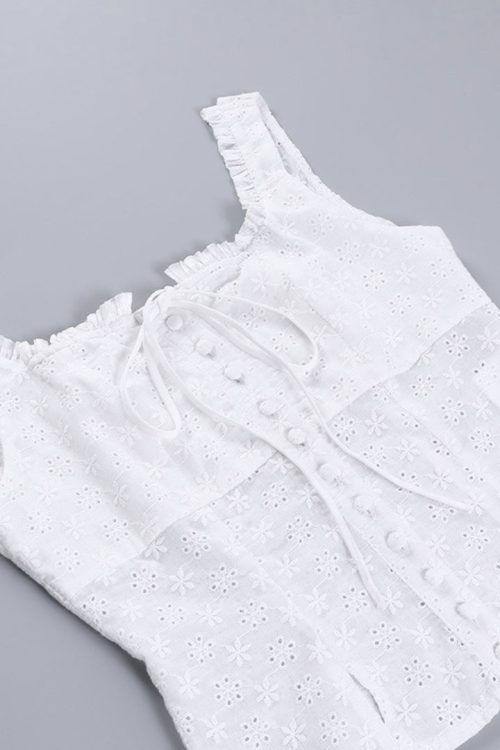 Floral Lace Cami Top for Coquette Outfits