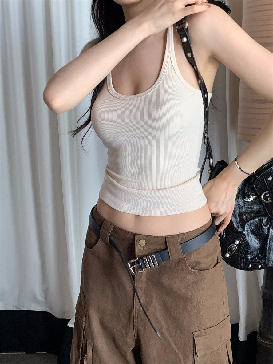 selena-solid-color-stretch-threaded-slim-u-neck-spaghetti-strap-cropped-camisole-top-5 selena-solid-color-stretch-threaded-slim-u-neck-spaghetti-strap-cropped-camisole-top-5
