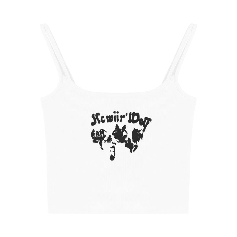 sunio-graphic-letter-print-red-spaghetti-multi-strap-slim-cropped-camisole-top-4 sunio-graphic-letter-print-red-spaghetti-multi-strap-slim-cropped-camisole-top-4