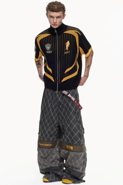 men-s-yellow-black-mesh-knit-polo-shirt-8