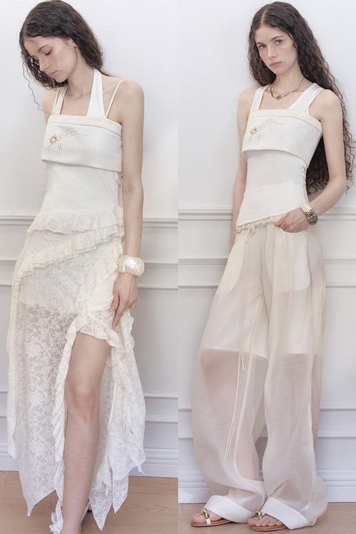 two-layer-lace-trimmed-knit-vest-summer-sleeveless-camisole-top-1