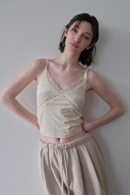apricot-v-neck-slim-layering-womens-velvet-polyester-blend-lace-camisoles-1