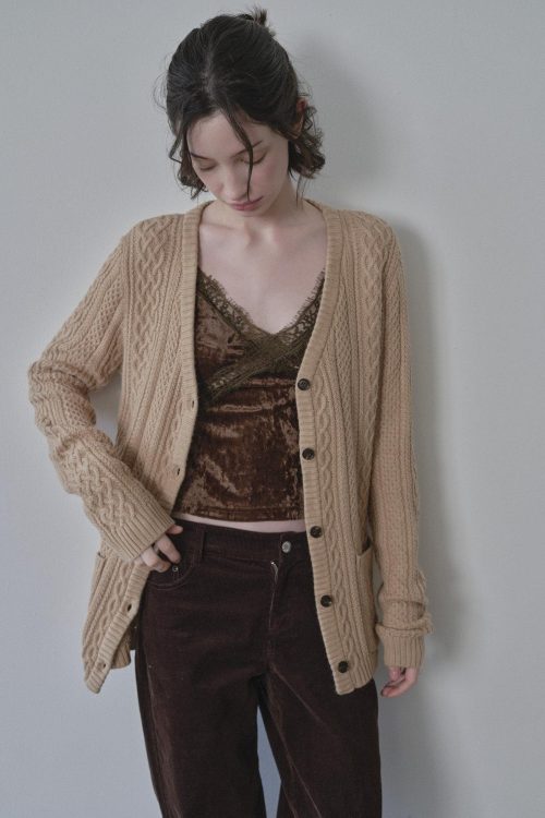 apricot-v-neck-slim-layering-womens-velvet-polyester-blend-lace-camisoles-12