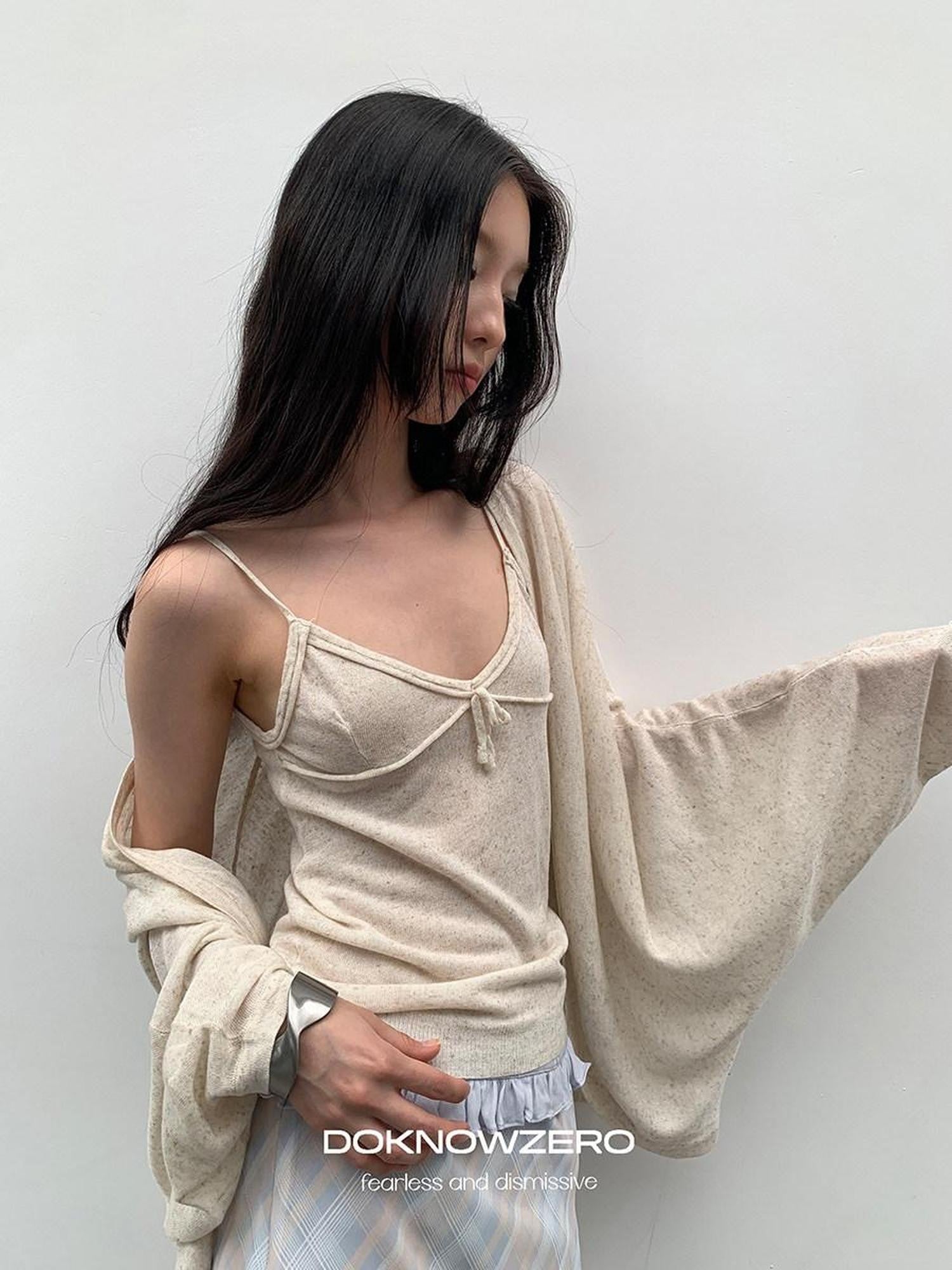 lightweight-knit-bow-tie-v-neck-webbing-strap-slim-fit-womens-tank-tops-2 lightweight-knit-bow-tie-v-neck-webbing-strap-slim-fit-womens-tank-tops-2
