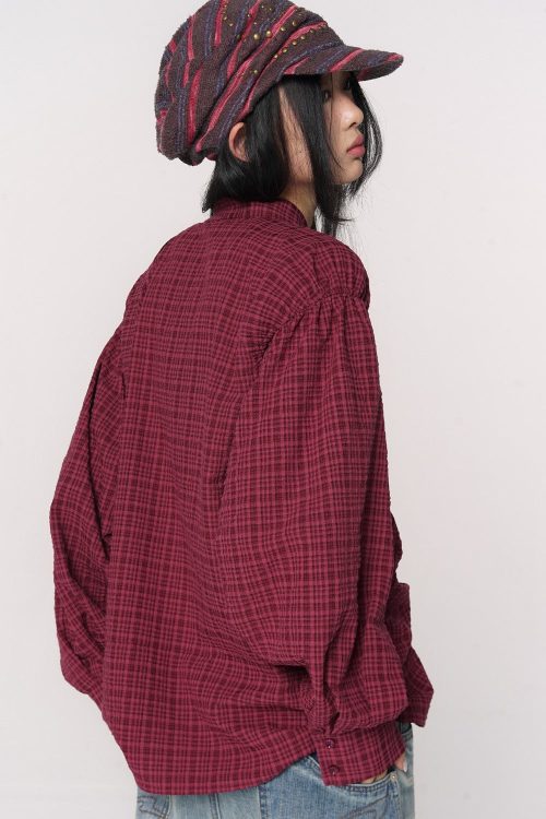 oversized-plaid-ribbon-shirt-2