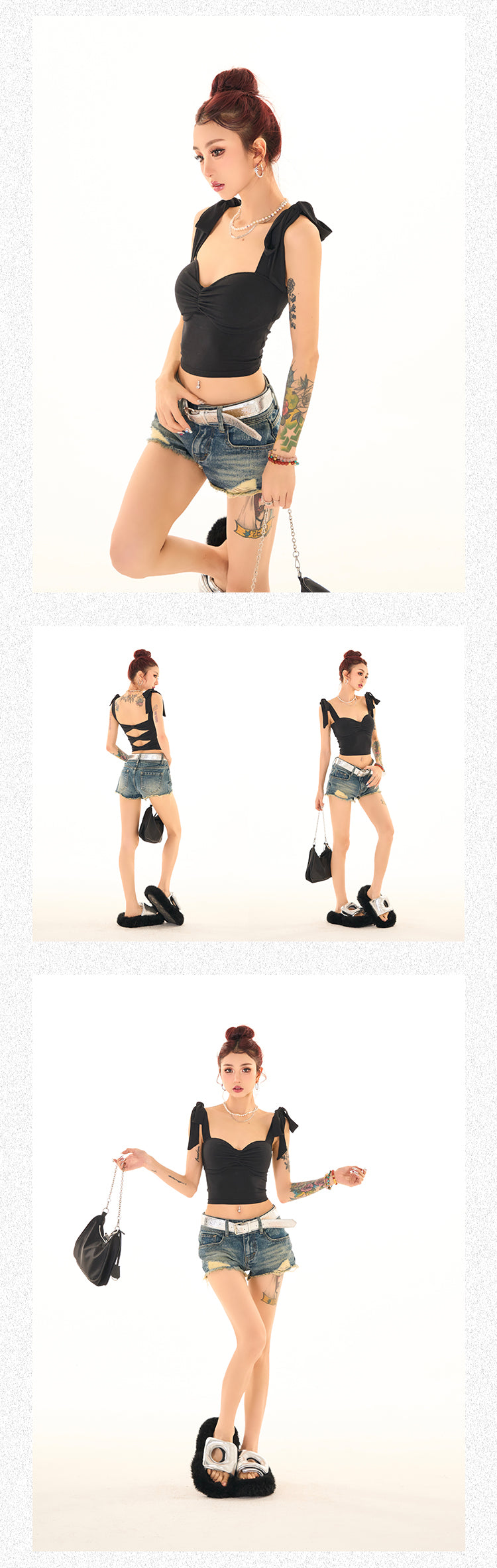 nora-solid-color-black-ribbon-tie-strap-slim-backless-cut-out-design-top-14 nora-solid-color-black-ribbon-tie-strap-slim-backless-cut-out-design-top-14