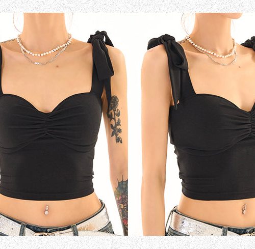 nora-solid-color-black-ribbon-tie-strap-slim-backless-cut-out-design-top-7
