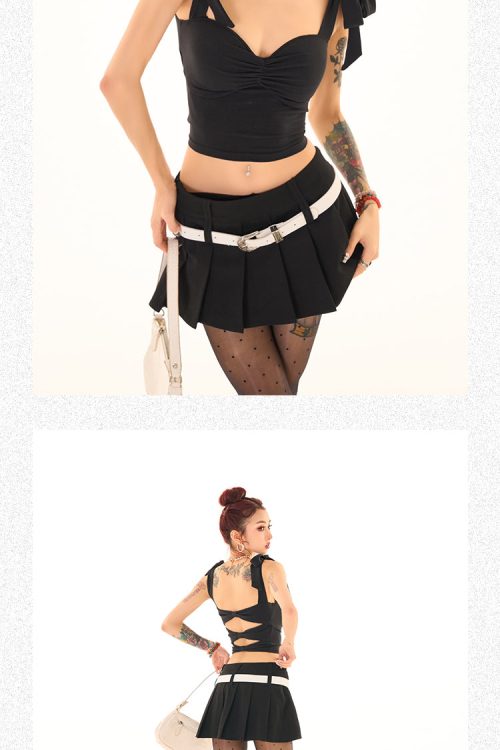 nora-solid-color-black-ribbon-tie-strap-slim-backless-cut-out-design-top-12