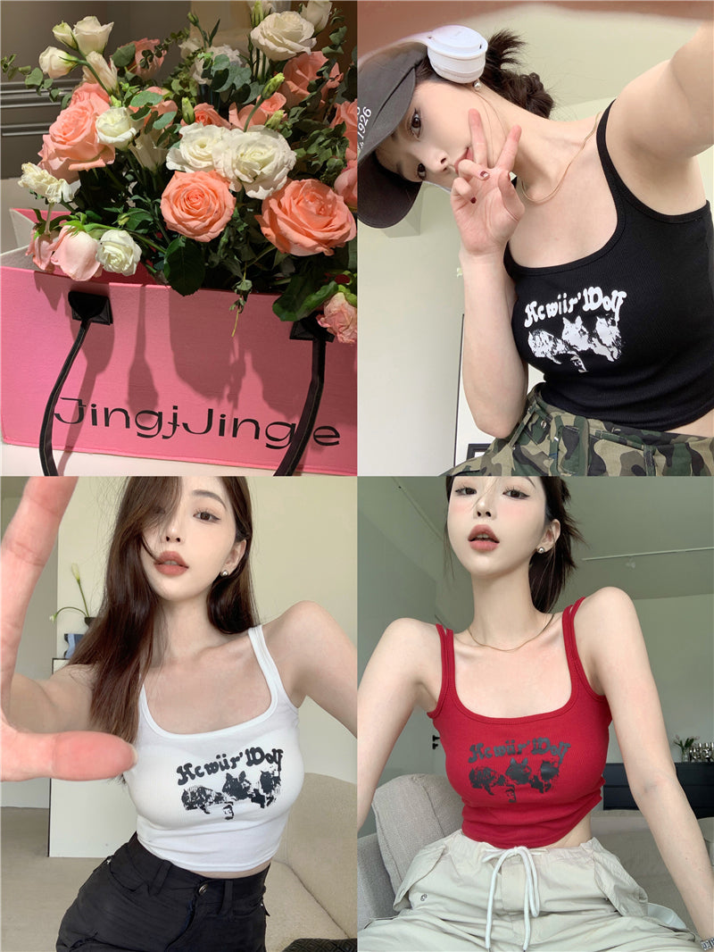 sunio-graphic-letter-print-red-spaghetti-multi-strap-slim-cropped-camisole-top-11 sunio-graphic-letter-print-red-spaghetti-multi-strap-slim-cropped-camisole-top-11