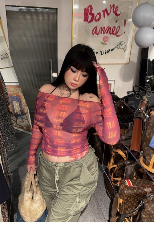 Black One Shoulder Going Out Top