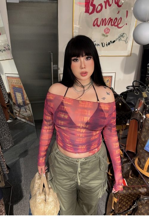 Black One Shoulder Going Out Top