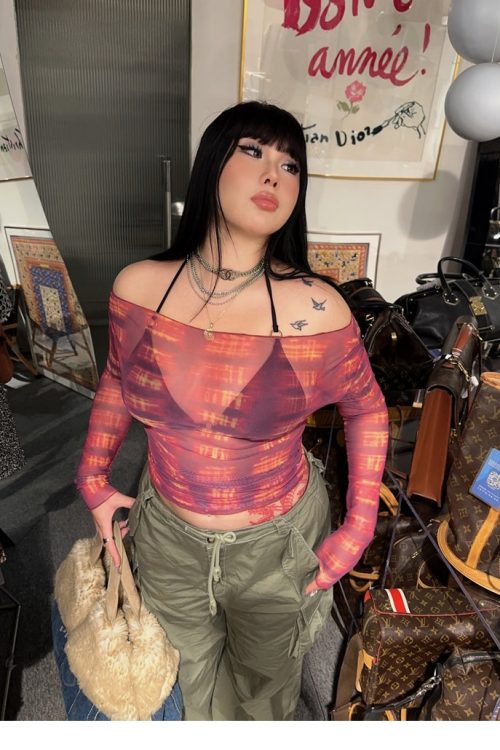 Black One Shoulder Going Out Top