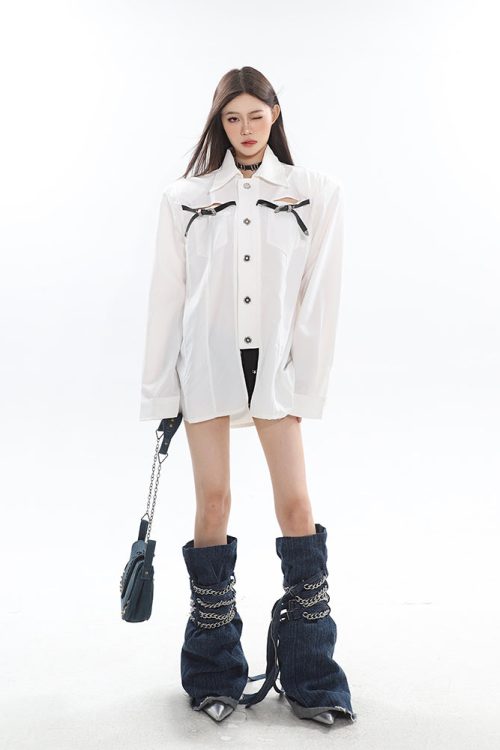 krizia-solid-color-long-sleeve-button-up-bow-tie-deco-office-shirt-style-shoulder-pad-shirt-top-11