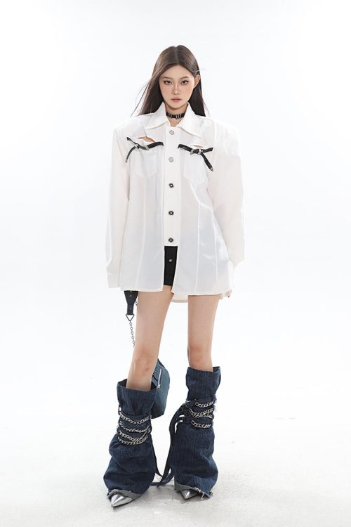 krizia-solid-color-long-sleeve-button-up-bow-tie-deco-office-shirt-style-shoulder-pad-shirt-top-12