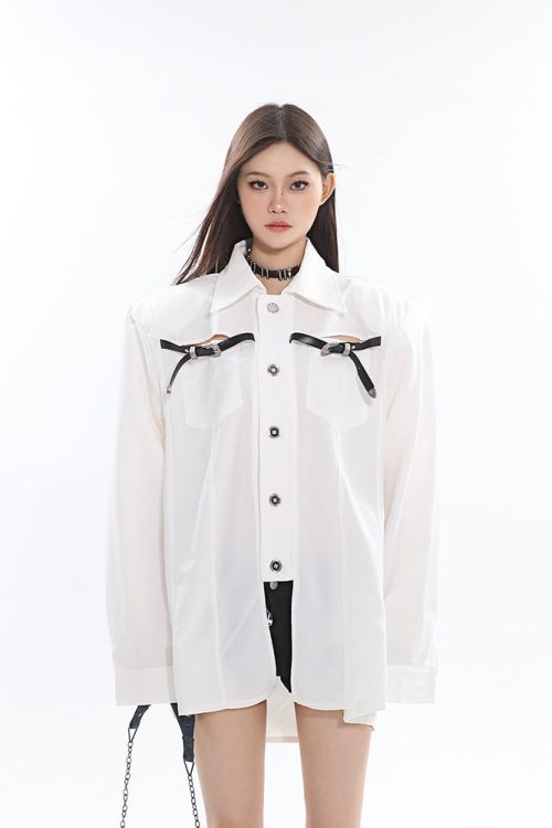krizia-solid-color-long-sleeve-button-up-bow-tie-deco-office-shirt-style-shoulder-pad-shirt-top-14