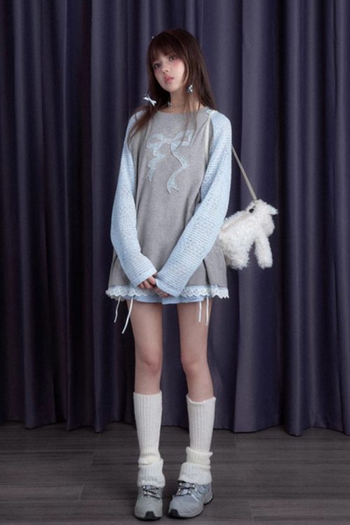gray-blue-bow-long-sleeve-top-2