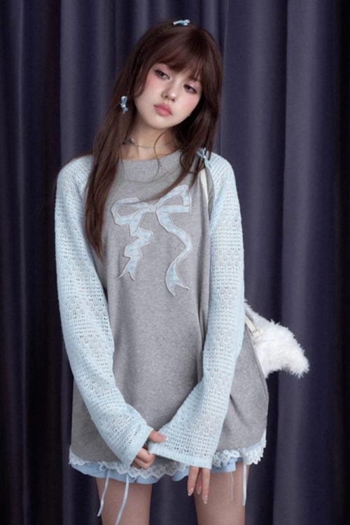 gray-blue-bow-long-sleeve-top-3