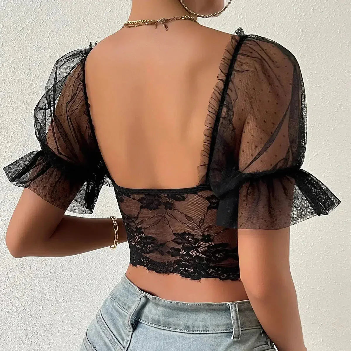 cp251013-2524-1 Lace Bustier Top