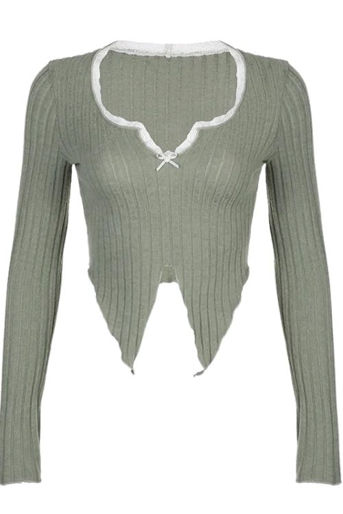 lace-trim-slit-plush-top-4