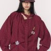 oversized-plaid-ribbon-shirt-1