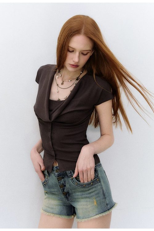 layered-deconstructed-two-in-one-buttoned-waist-cinch-camisole-t-shirt-10