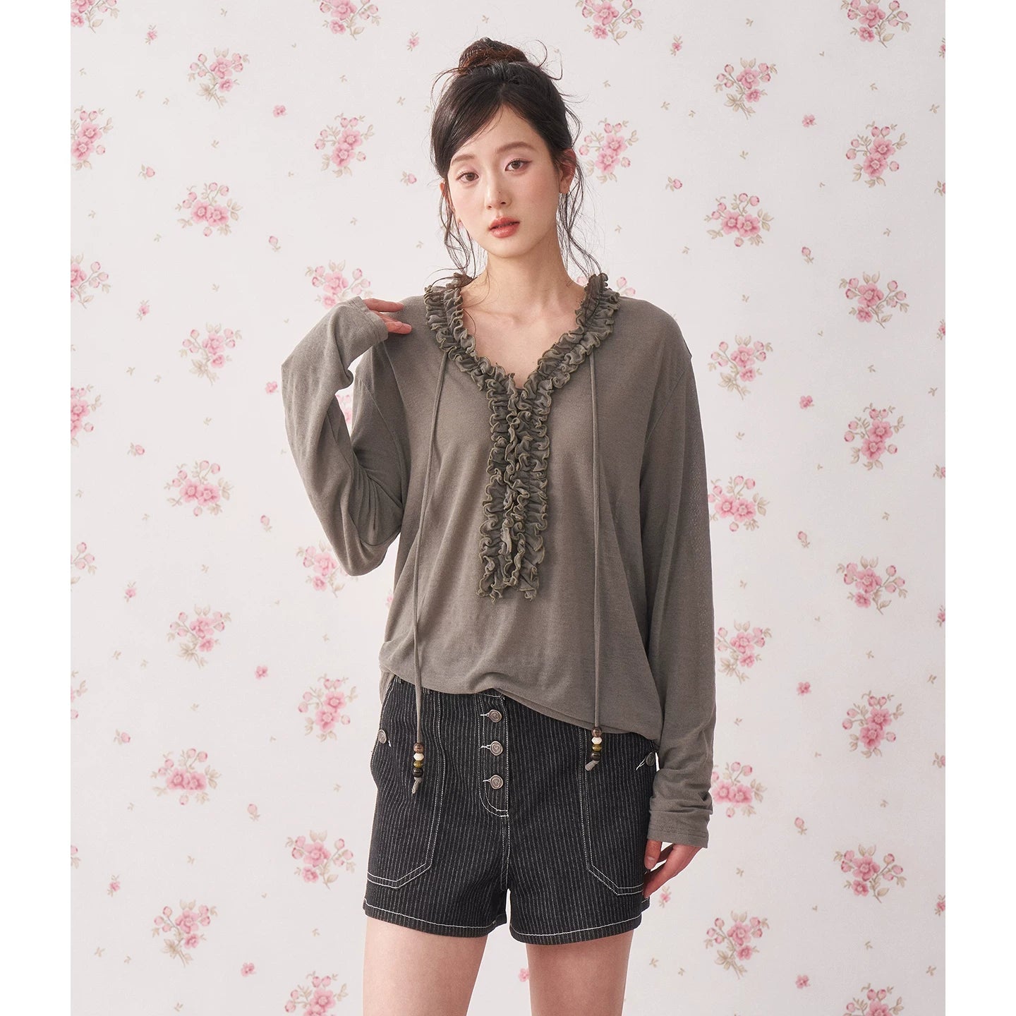 ruffle-drawstring-sheer-knit-sun-protective-long-sleeve-top-15 ruffle-drawstring-sheer-knit-sun-protective-long-sleeve-top-15