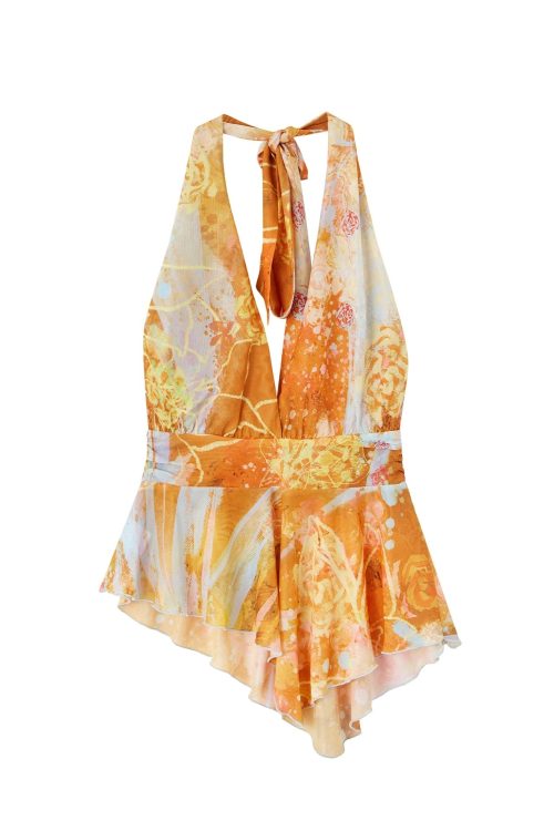 ombre-print-halter-tie-v-neck-ruffle-womens-other-fabric-camisoles-17