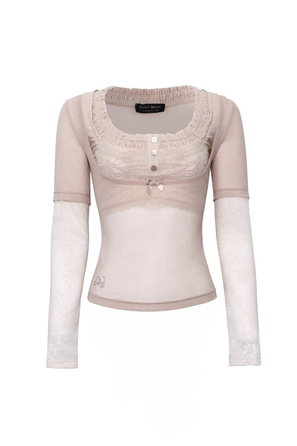 roselle-bow-lace-shirt-5 roselle-bow-lace-shirt-5