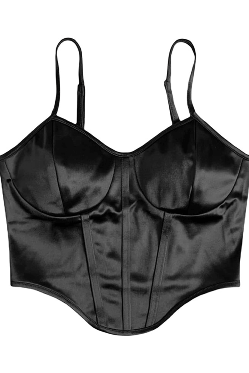 gothic-black-bustier-satin-top-1
