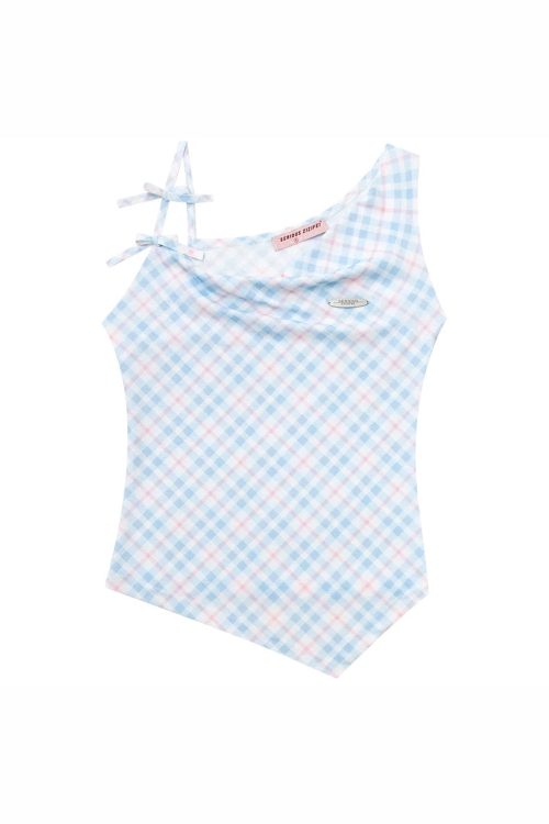 sweetness-blue-plaid-bowknot-tank-top-12